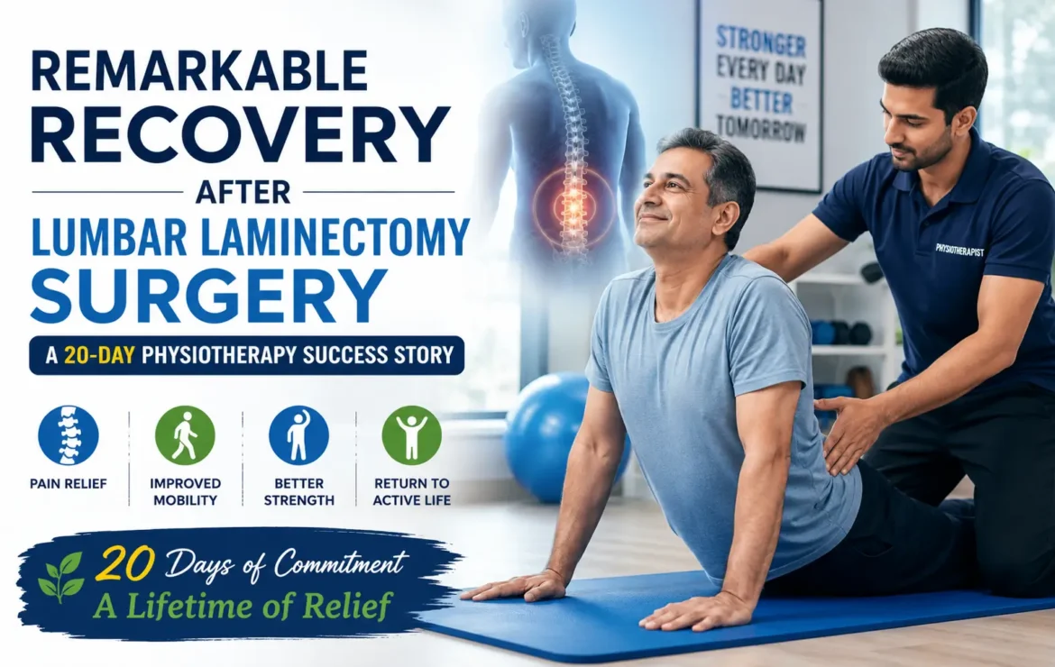 Remarkable Recovery After Lumbar Laminectomy Surgery: A 20-Day Physiotherapy Success Story
